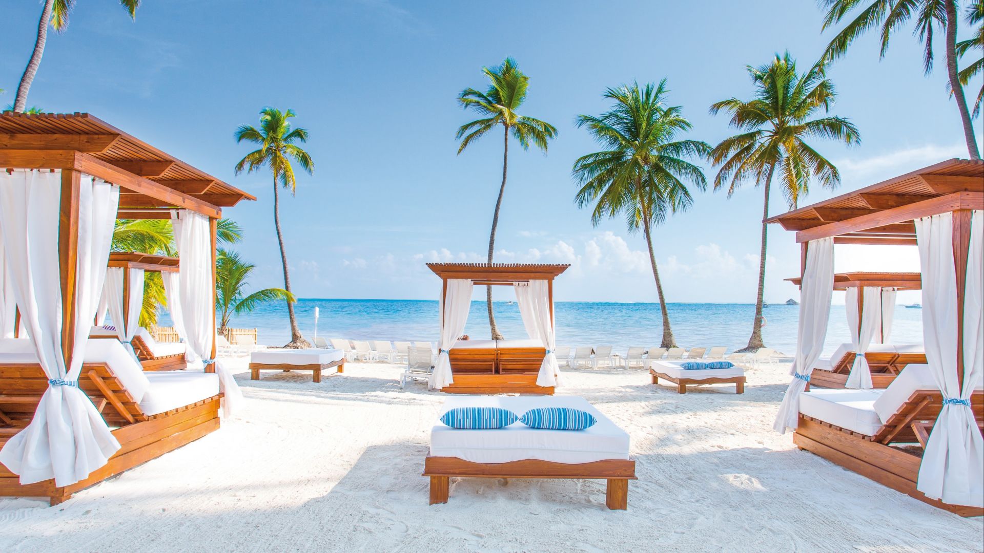 Punta Cana - Playa y palmeras